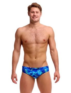 Fts035 Swimming Brief Storm Chaser UK 38 Men - Funky Trunks - FashionsVida