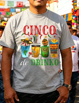 Cinco De Drinko Mens Womens Drinking Matching Family Party T-Shirt Unisex Tee Harajuku Men Clothing Streetwear Graphic T Shirts - Aliexpress - FashionsVida