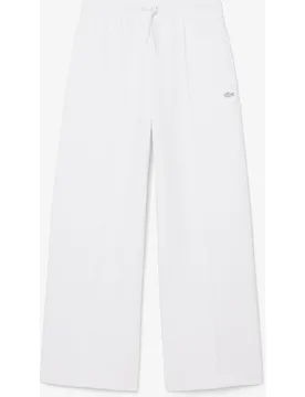 Pantalón de mujer de chándal de corte amplio de punto - Lacoste - FashionsVida