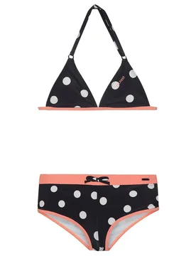 Bikini Noor Triangle True Black 152 cm Fille - Protest - FashionsVida