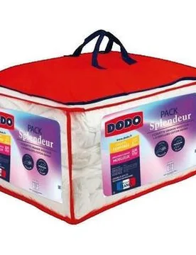 Pack Couette Splendeur 220 X 240 Cm Blanc Einheitsgrösse - DODO - FashionsVida