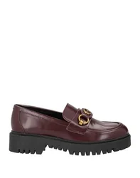 Mocasines Mujer Burdeos 38 Mujer