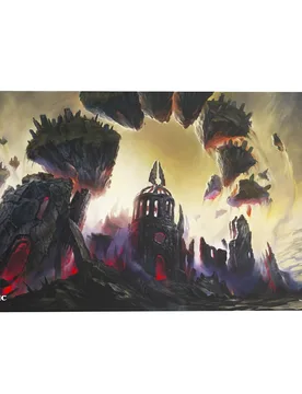 MTG Secrets of Strixhaven Prime Playmat - Shattered Sanctum - Gamegenic - FashionsVida