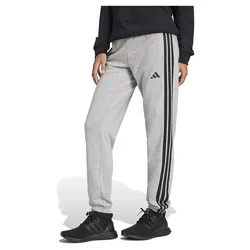 Joggers Essentials 3 Stripes French Terry Cuffed Medium Grey Heather / Black L