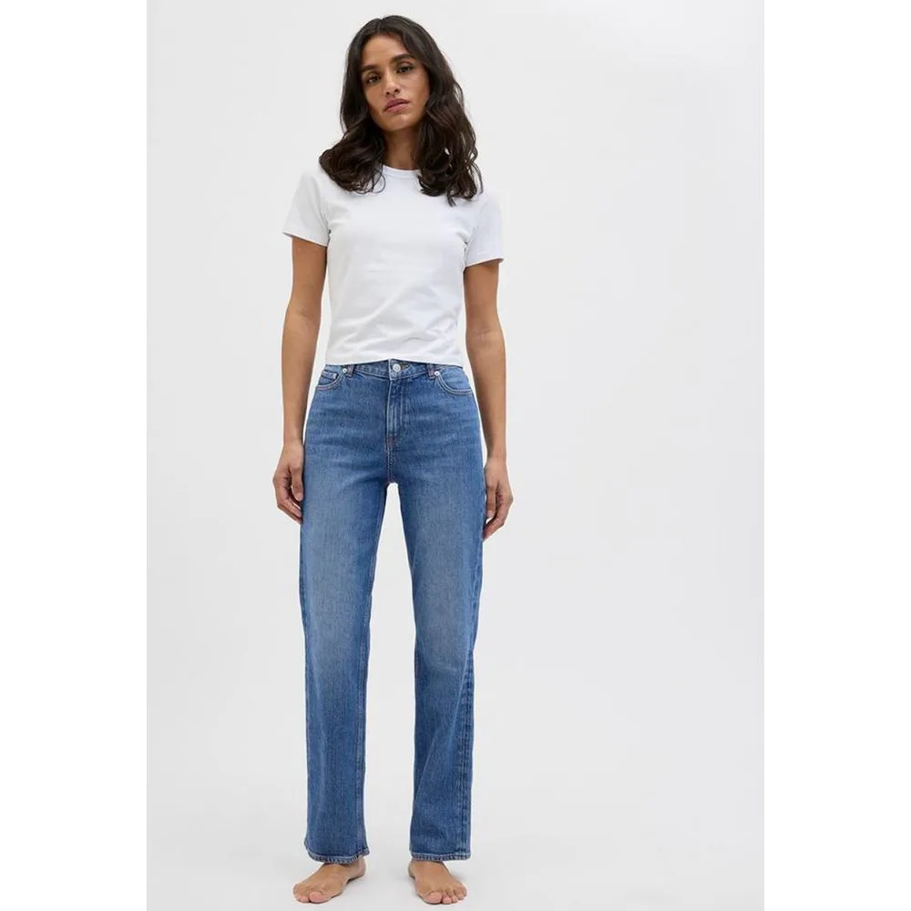 Jack & Jones - Vaquero de mujer recto cropped - jack & jones - FashionsVida