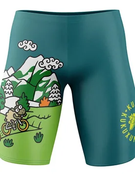 Kukuxumusu Bike Jammer Multicolour XL Men - OTSO - FashionsVida