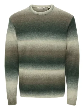 ONSBERTIL REG LS CREW KNIT male - L - FashionsVida