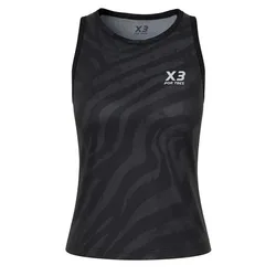 Malesia Sleeveless T-shirt Black XS