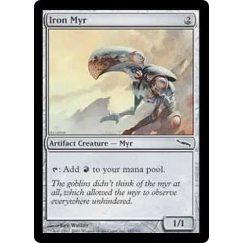 Iron Myr (foil) Mirrodin - Magic: The Gathering - FashionsVida