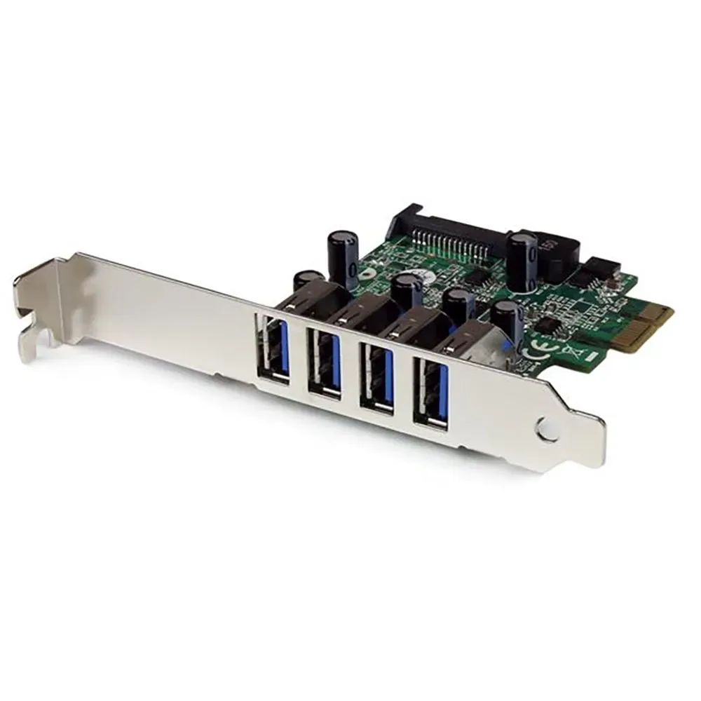 Carte Pcie Usb 3.0 4 Ports Black One Size unisex - StarTech - FashionsVida