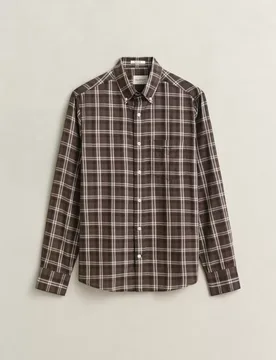 REG TWILL CHECK SHIRT male - M - FashionsVida