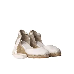 Espadrillas Con Zeppa Calonge Off White EU 40