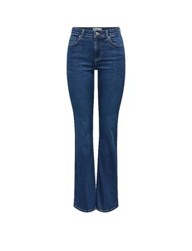 Jeans Flared Fit ONLMADISON azul oscuro L/L34 - Only - FashionsVida