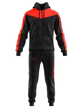 Survêtement Roma Red / Black L - Givova - FashionsVida