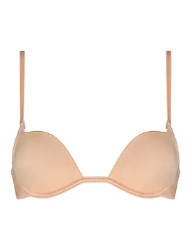 Reggiseno Bi Stretch MULTIWAY JOAN DEEP PULINGE color crema abbronzato beige 75B - Mey - FashionsVida