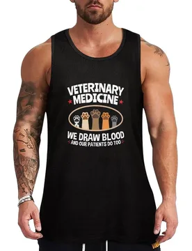 Veterinary Medicine Vet Tech We Draw Blood And Our Patients Do Too Tank Top Funny Graphic Tank Top Humor Print Sleeveless - Aliexpress - FashionsVida