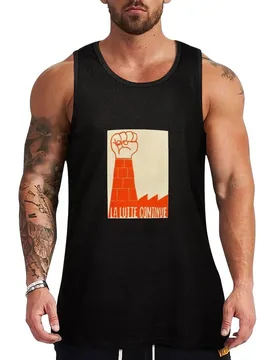 La Lutte Continue Paris May '68 Poster Tank Top Premium Soft Tank Top Breathable Comfort Sleeveless - Aliexpress - FashionsVida