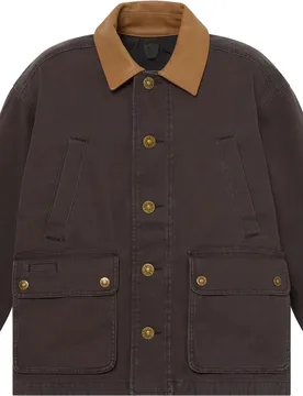 Veste déperlante en coton - Field Coat Jacket Vintage Black en Nylon - Taille M - Marron - Timberland - FashionsVida