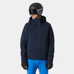 Men's Alpha 4.0 Ski Jacket Navy L - Navy Blue - Male