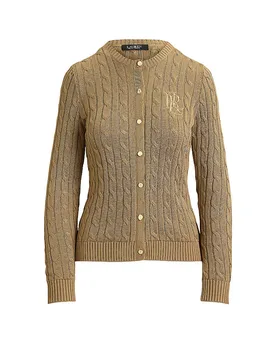 Strickjacke camel XS Damen - LAUREN RALPH LAUREN - FashionsVida