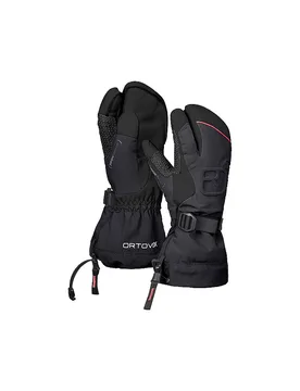 Guantes de Freeride de 3 Dedos para Mujer negro S - Ortovox - FashionsVida