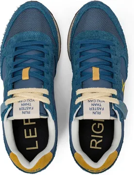 Zapatillas deportivas de hombre combinadas con logo lateral - sun68 - FashionsVida