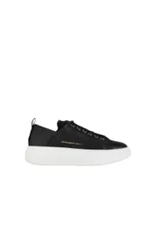 Asbcwrw-0052-blk Donna Pelle Nero