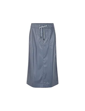 Marc Cain Maxirock bleu marine 44 - Marc cain - FashionsVida