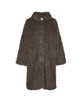 Abrigo de pelo sintético DOOLL marrón XS - Lollys Laundry - FashionsVida