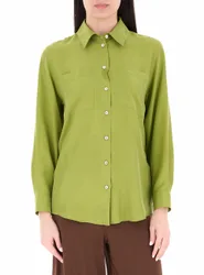 Camicia in seta PISTACCHIO 46