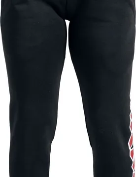 Disney Trainingshose - Mickey - S bis M - für Damen - Größe S - schwarz - EMP exklusives Merchandise! - Frauen - female - Micky Maus - FashionsVida