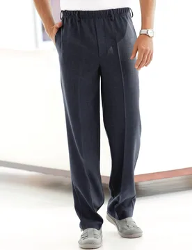 Fleckschutz-Hose Knitterarm - Marine - male - Size: 52 - Avena - FashionsVida