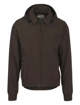 Giacca Twill Bomber Rain Ground Coffee - AGU - FashionsVida