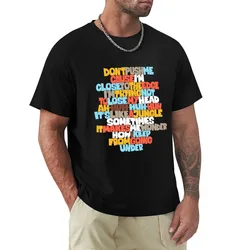 Unleash the Message: Grandmaster Flash Tribute Design with Wildstyle Block Letters T-Shirt summer top men clothes