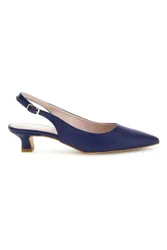 Décolleté blu con cinturino 3990 37