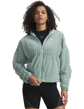 Sudadera de Mujer Casual Rival Woven Bungee FZ - Under Armour - FashionsVida