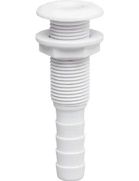 Flush Flange Thru-hull White 38 mm unisex - Plastimo - FashionsVida