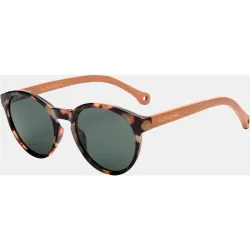 Gafas de sol redondas elaboradas en materiales reciclados y varillas de bambú