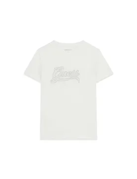 SS GUESS STUD LOGO EASY TEE female - XS - FashionsVida