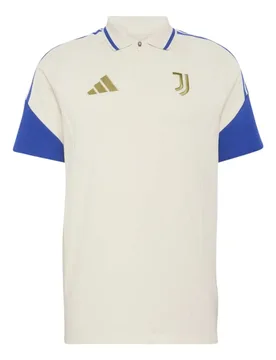 Polo à Manches Courtes Juventus 26/27 Chalk White / Bold Blue S - Adidas - FashionsVida