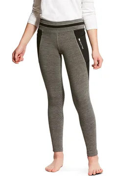 Kinder Reitleggings FREJA Kniebesatz, charcoal 176 - Ariat - FashionsVida