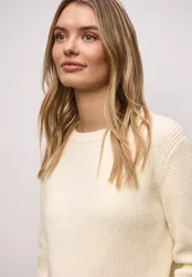 Chenille Pullover female Beige