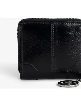 Zadig & Voltaire - Monedero de mujer mini en cuero charol vintage - Zadig & Voltaire - FashionsVida