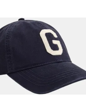 Gorra de baseball en algodón con letra bordada - Gant - FashionsVida
