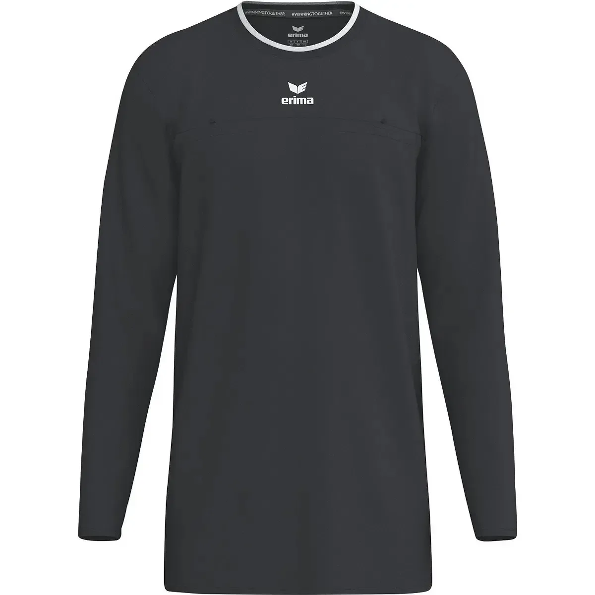 Langarmtrikot Referee - Noir - unisex - Size: S - Erima - FashionsVida