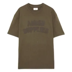 T-shirt unisex jersey logo shadow - moss