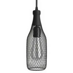 Cables Suspension Luminaire Textile Magnum Bottle 1.2 M Black One Size