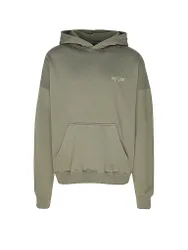 Kapuzensweater - Hoodie MINER olive M Herren