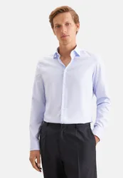 X-Slim Business Hemd Struktur Blau 42