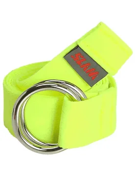 Logo Belt Yellow Neon S Men,Women - SLAM - FashionsVida